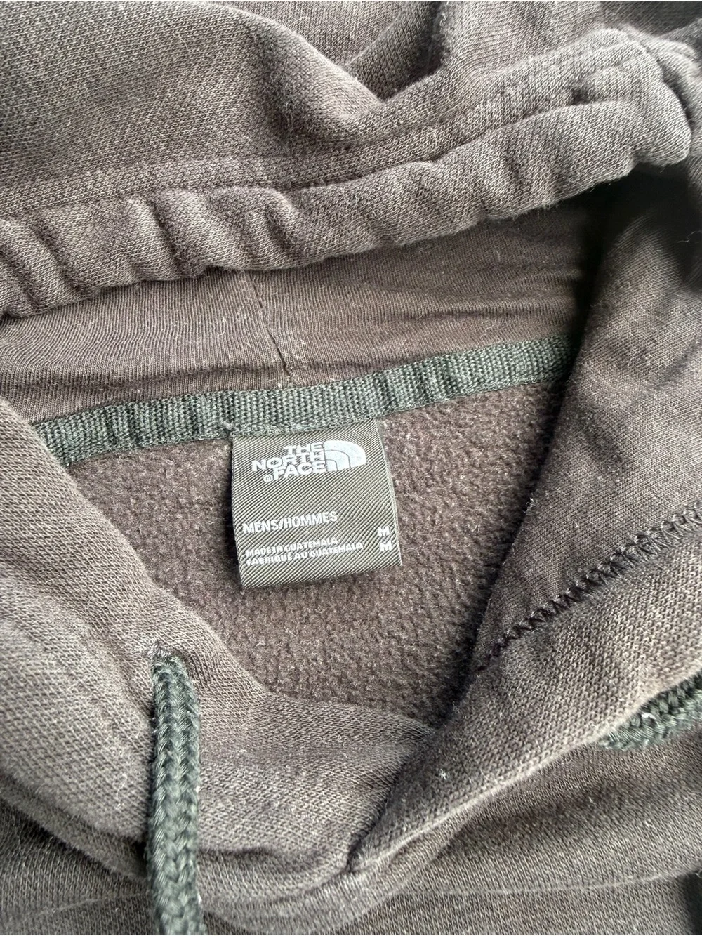 The North Face Black Pullover Hoodie with White Logo